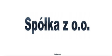 Sprzedam Spółkę z o.o. z historią (od 2009r.)