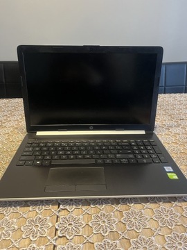 Laptop HP srebrny 