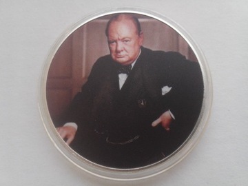 moneta Anglia Winston Churchill