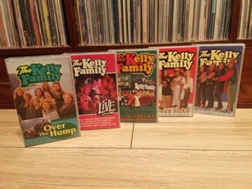 The Kelly Family - 5 sztuk VHS