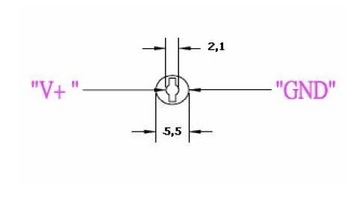 ZASILACZ STABILIZOWANY 12 V 1.25 A, EA1015C-2E