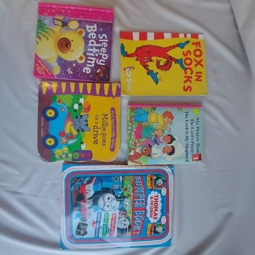 Książki po angielsku dla dzieci maluchów 5 sztuk