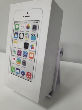 Puste pudełko po apple iphone 5S Silver