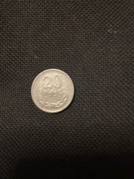Polska stara moneta  20 gr.