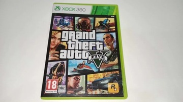 Gra GTA5 Rockstar Xbox 360 Płyta PL