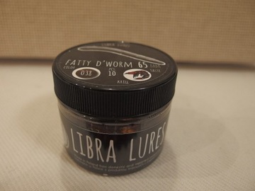 Libra Lures Fatty D Worm 65 mm 038 krill