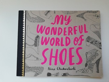 My wonderful world of shoes kolorowanka buty