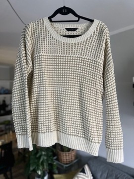 Piękny sweter Dorothy Perkins L/XL złoto beż zima
