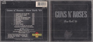 GUNS N'ROSES - Live USA (NEW YORK 1989)  