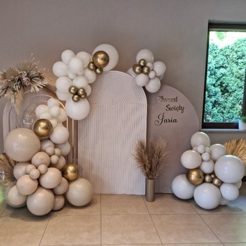 Dekoracje, balonowe ścianki