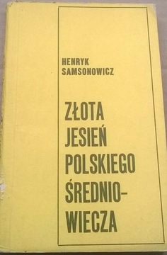 Henryk Samsonowicz Historia średniowiecza