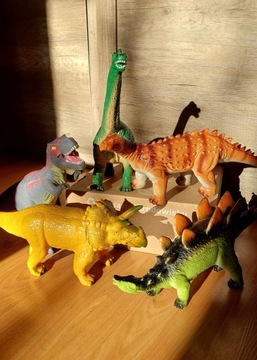 Dinozaury zestaw 5 sztuk