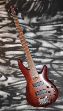 Gitara elektryczna basowa Ibanez SR505 z pokrowcem