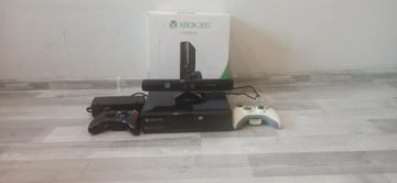 Xbox 360 + 2 Pady + Kinect + Zasilacz + 11 Gier