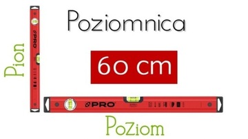 Poziomica PRO 60cm Poziomnica Jelenia Góra