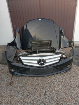 W204 AMG przód maska zderzak błotnik lampy pas 040