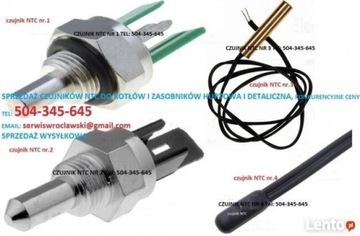 CZUJNIK NTC sprzedaż czujników NTC czujnik temperatury kotła Beretta