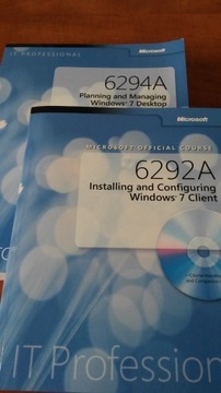 Microsoft Official Course Windows 7 6292A 6294A 