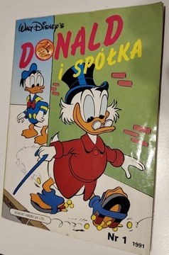 Donald i Spółka nr 1 z 1991 roku W.Disney's