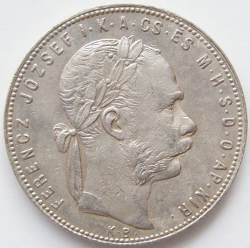 Franciszek Józef 1 Forint 1880 r.KB