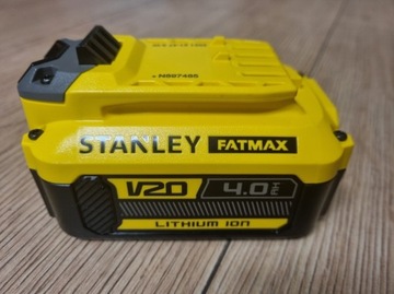 Stanley Fatmax akumulator 4.0 Ah + ładowarka