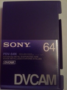 kaseta Sony DVCAM  PDV-64N (64min)