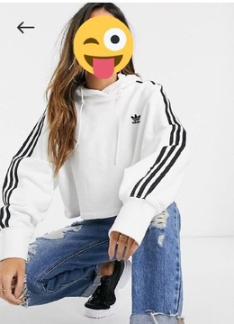 Bluza adidas Biała Nowa bez metki