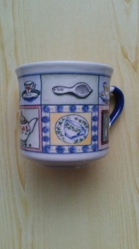 Angielski kubek,porcelana,vintage,filiżanka,Tea ti