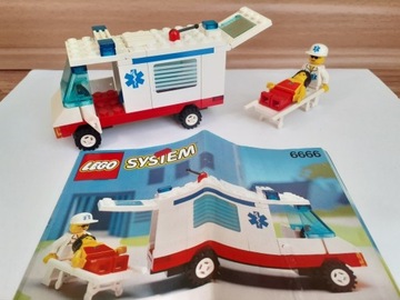 Zestaw LEGO 6666 Ambulans 1994r.