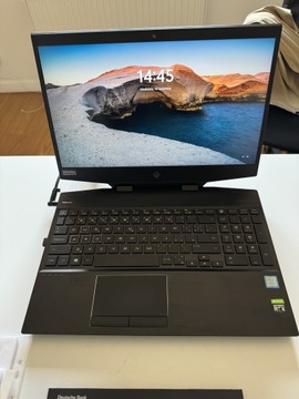 laptop hp omen 15,6" i7 9750H RTX2060 16GB ssd 512