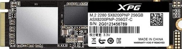 Dysk SSD ADATA XPG SX8200 PRO 256 GB M.2 2280 PCI-