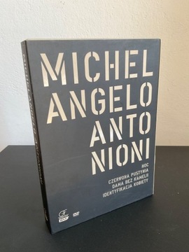 MICHELANGELO ANTONIONI box 2 czarny ( 4DVD)