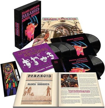 5LP: Black Sabbath-Paranoid Super Deluxe 50th Box