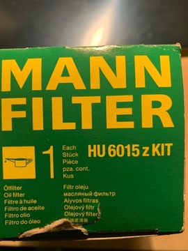 Filtr oleju HU 6015 MANN nowy