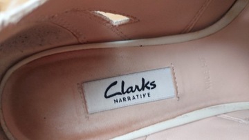 Clarks  skorzane buty rozmiar 40/ 41