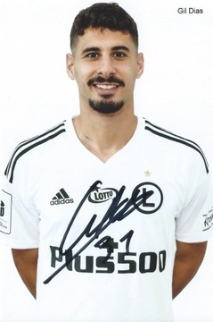 Gil DIAS oryginalny autograf! LEGIA