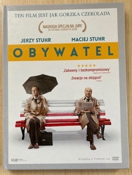 Obywatel, Jerzy i Maciej Stuhr -film DVD z książką