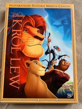 Król lew Disney DVD 