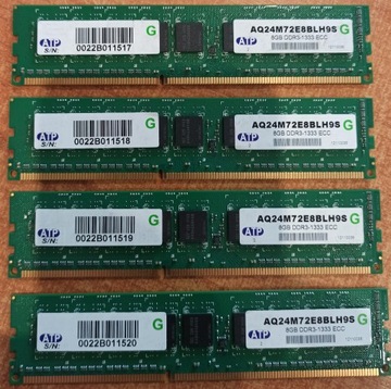 Pamięć 8GB DDR3 ECC PC3-10600 1333Mhz 2Rx8 Memory