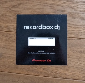 Licencja Rekordbox DJ Pioneer
