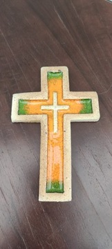 Krzyż porcelanowy