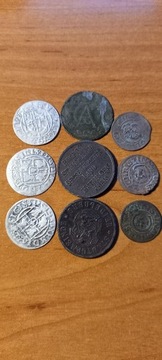 Stare i rzadkie monety w tym 6 srebro