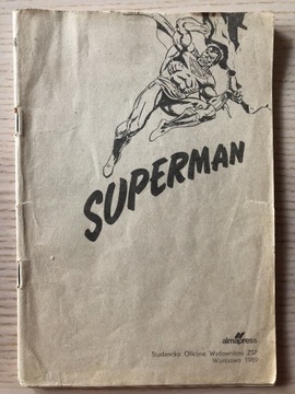 Superman 50 lat bez okładki