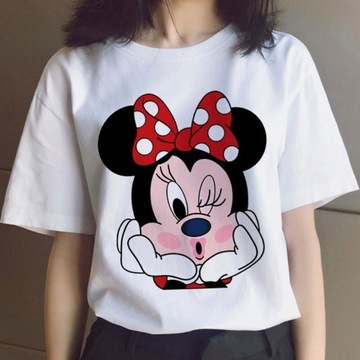 Koszulka damska t-shirt bluzka Myszka Minnie M