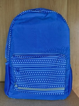 Plecak szkolny niebieski 