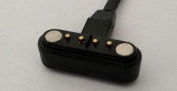 4 pin kabel magnetyczny do smartwatcha kąt prosty