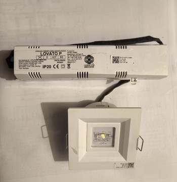 Oprawa awaryjna LED Awex Lovato P 3W 1h LVPO/1/SE