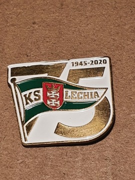 Odznaka klubowa Lechia Gdańsk - 75 lat