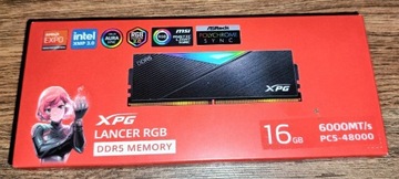 ADATA DDR5 16GB 6000 MT/s XPG LANCER RGB