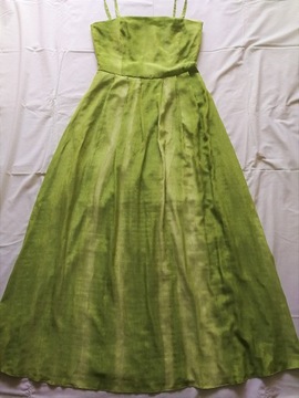 ARYTON sukienka wieczorowa zielona długa rozm.42 